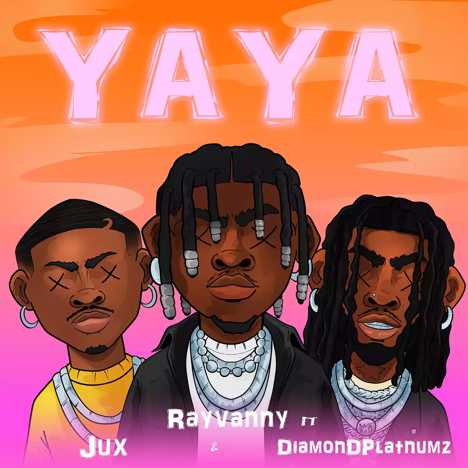 Rayvanny ft Jux & Diamond Platnumz - Yaya (Disco Dancer) Mp3 Download